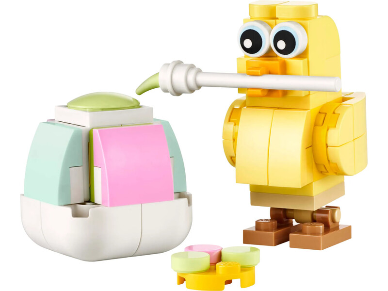 Конструктор LEGO Creator Пасхальные развлечения по раскрашиванию яиц (30690)