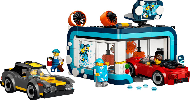 Конструктор LEGO City Тунельна автомийка (60497)