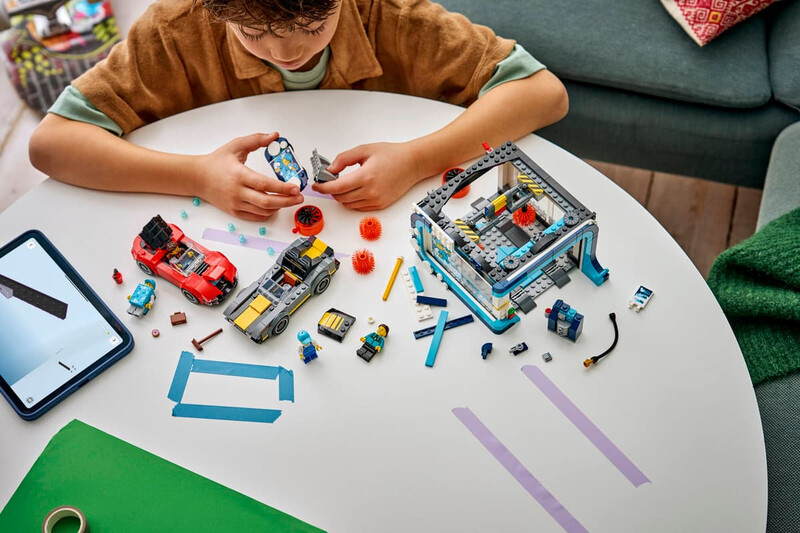 Конструктор LEGO City Тунельна автомийка (60497)