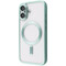 Фото - Чохол-накладка PRC Metal Matte Case with Magnetic Ring для iPhone 16 Teal | click.ua