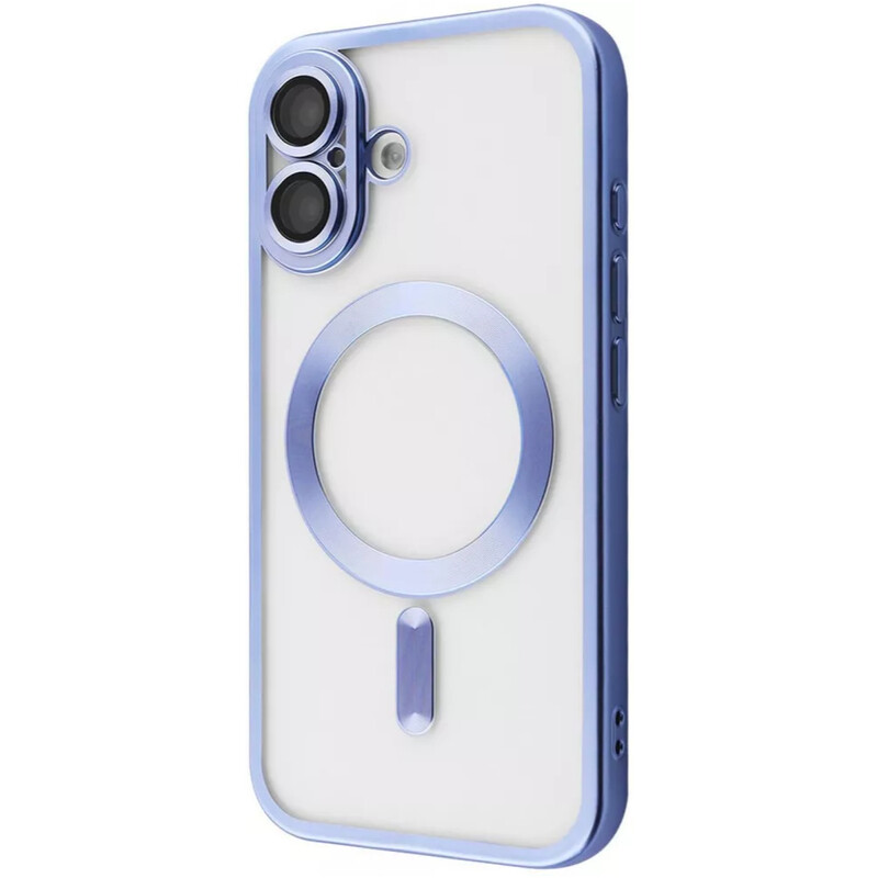Чохол-накладка PRC Metal Matte Case with Magnetic Ring для iPhone 16 Ultramarine