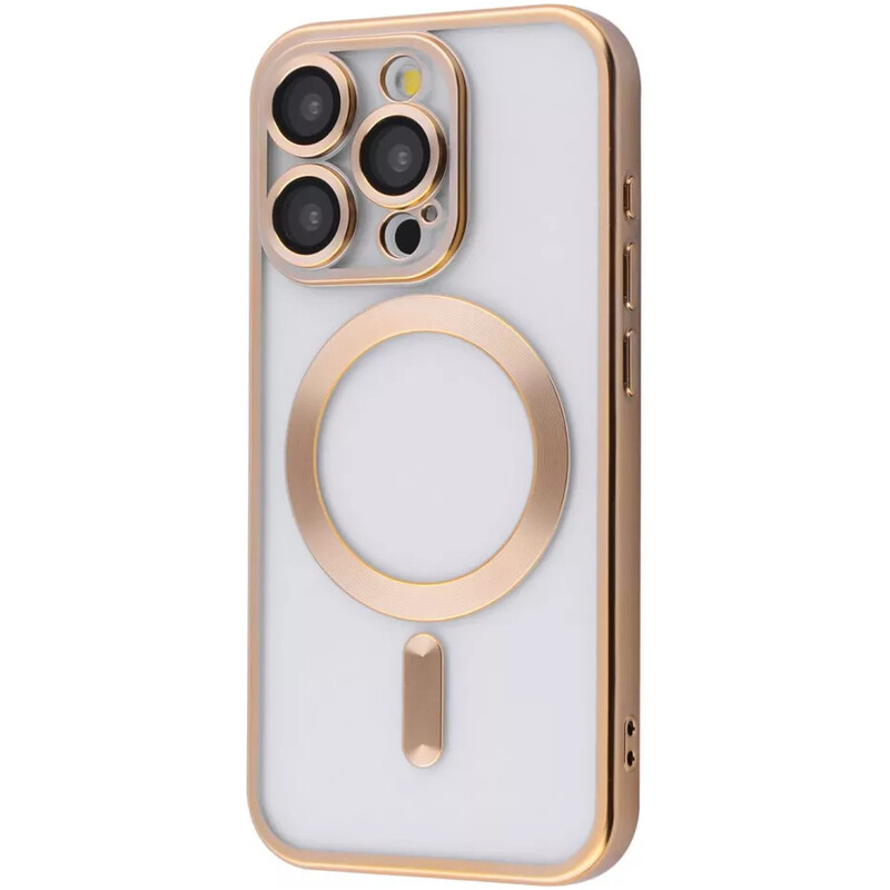 Чохол-накладка PRC Metal Matte Case with Magnetic Ring для iPhone 16 Pro Desert Titanium