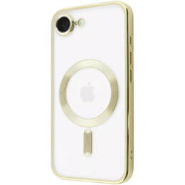 Чохол-накладка PRC Metal Matte Case with Magnetic Ring для iPhone 16e/17e Gold