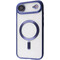 Фото - Чeхол-накладка PRC Metal Matte Case with Magnetic Ring для iPhone 17 Air Midnight Blue | click.ua