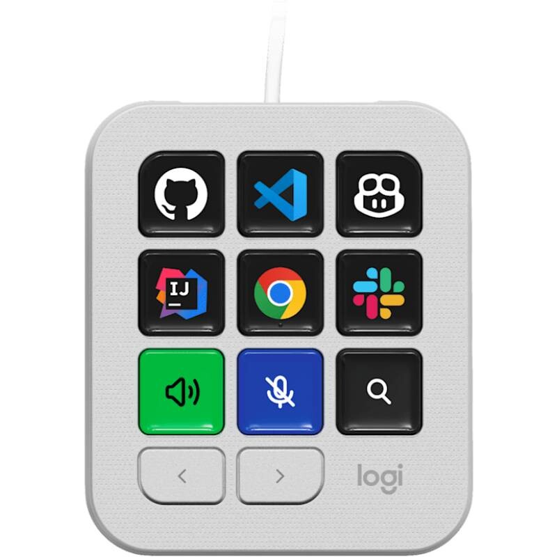 Консоль Logitech MX Keypad Pale Grey (920-013892)