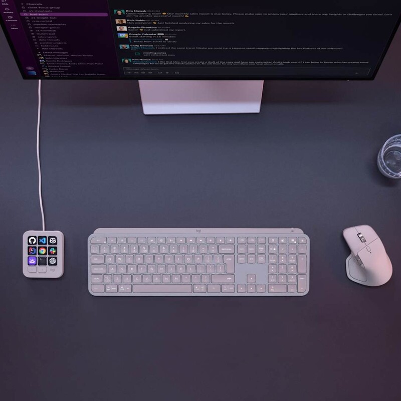 Консоль Logitech MX Keypad Pale Grey (920-013892)