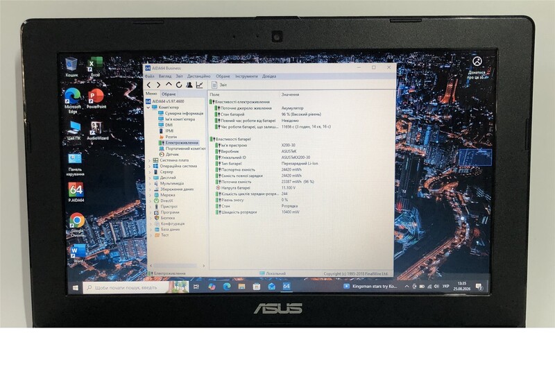 Ноутбук Asus X200CA / 11.6" (1366x768) / i3-3217U / 4GB / 128GB SSD / Win10Pro - Б/у