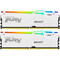 Фото - Модуль памяти DDR5 2х8GB/5200 Kingston Fury Beast RGB White (KF552C40BWAK2-16) | click.ua