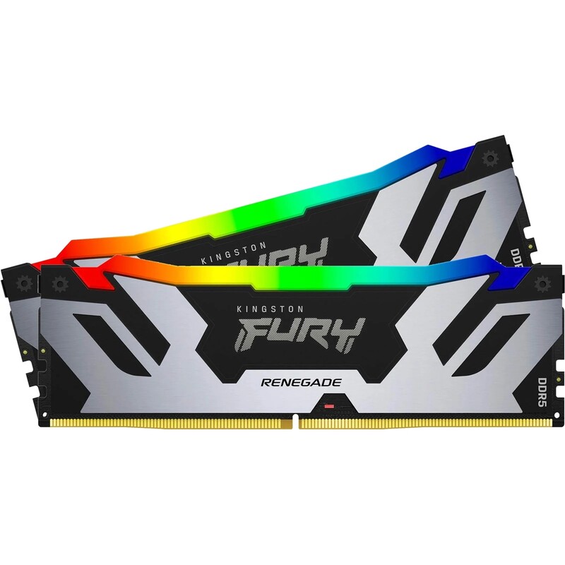 Модуль пам`яті DDR5 2x32GB/6400 Kingston Fury Renegade RGB (KF564C32RSAK2-64)