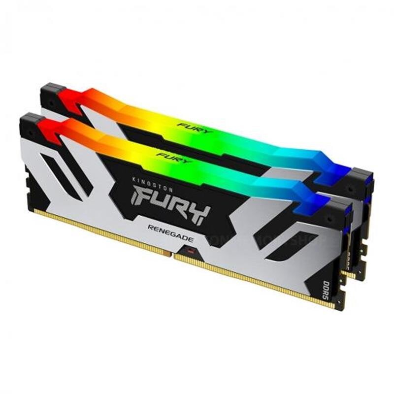 Модуль пам`яті DDR5 2x32GB/6400 Kingston Fury Renegade RGB (KF564C32RSAK2-64)
