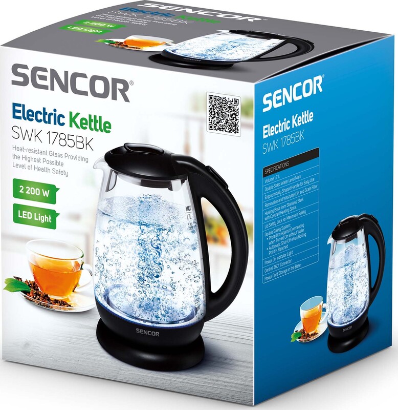 Электрочайник Sencor SWK 1785BK