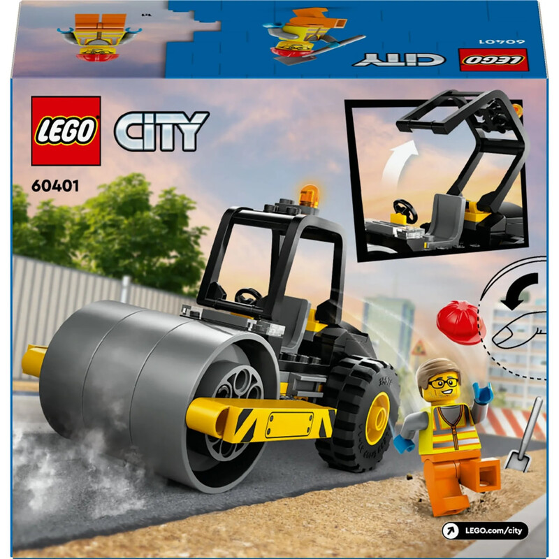 Конструктор LEGO City Будівельний паровий каток (60401)
