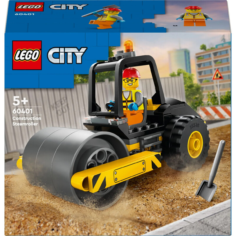 Конструктор LEGO City Будівельний паровий каток (60401)