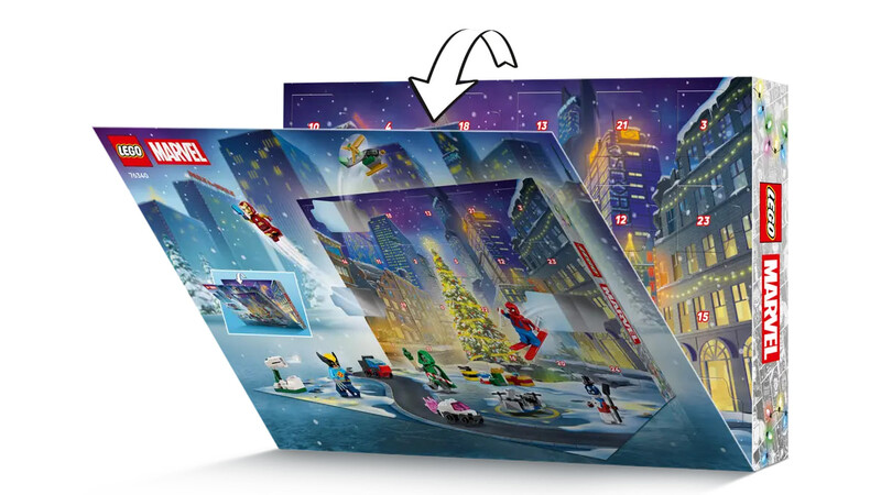 Конструктор LEGO Marvel Адвент-календарь 2026 (76340)