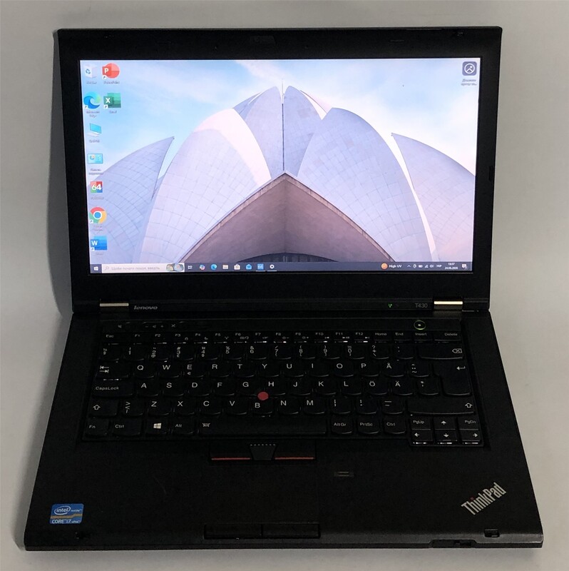 Ноутбук Lenovo ThinkPad T430 / 14" (1600х900) / i7-3520M / 8GB / 500GB HDD / NVidia Quadro NVS 5400M, 2GB / Win10Pro / Backlight / сканер відбитка - Б/в