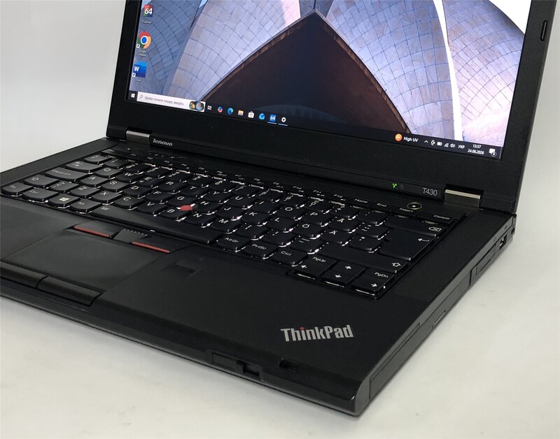 Ноутбук Lenovo ThinkPad T430 / 14" (1600х900) / i7-3520M / 8GB / 500GB HDD / NVidia Quadro NVS 5400M, 2GB / Win10Pro / Backlight / сканер відбитка - Б/в