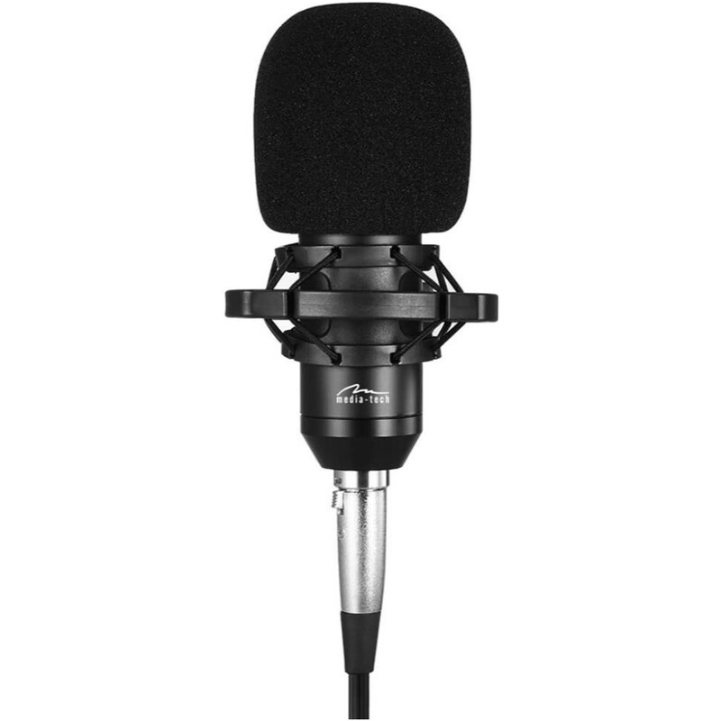 Микрофон Media-Tech XLR USB Silver (MT397S)