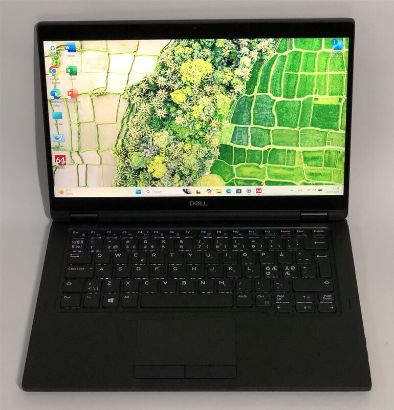 Ноутбук Dell Latitude 7390 2-in-1 / 13.3" FullHD IPS Touch / i5-8350U / 8GB / 256GB SSD / 4G/LTE / Win11Pro / Backlight - Б/у