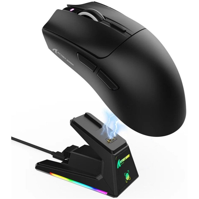 Миша Bluetooth Attack Shark X1 Black (X1B_AS)