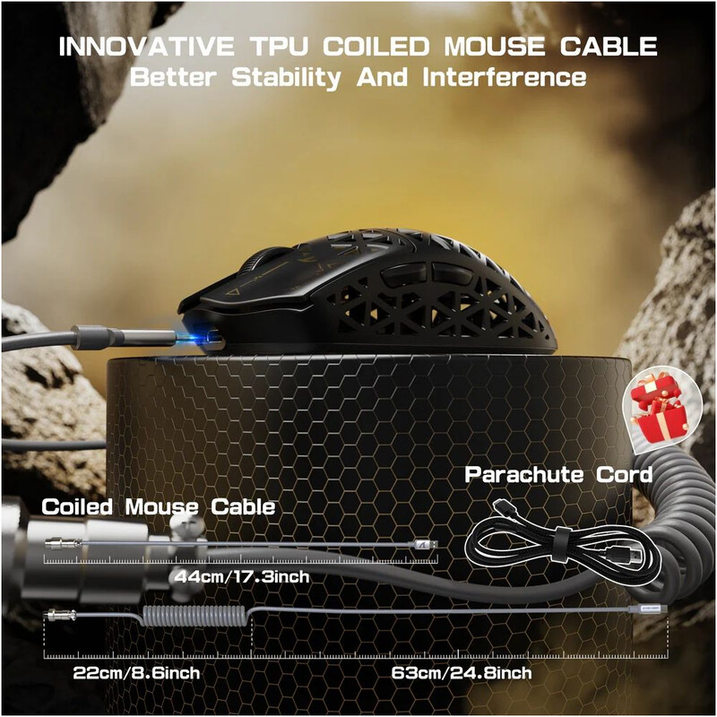 Миша Bluetooth Attack Shark R5 Ultra Black (R5ULTRAB_AS)