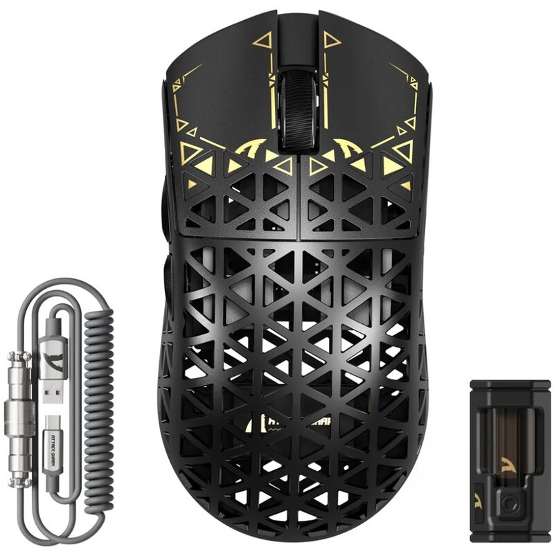 Миша Bluetooth Attack Shark R5 Ultra Black (R5ULTRAB_AS)