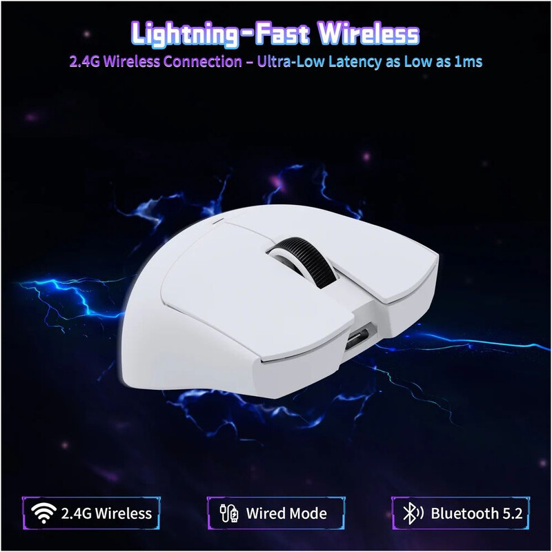 Миша Bluetooth Attack Shark X11SE White (X11SEW_AS)