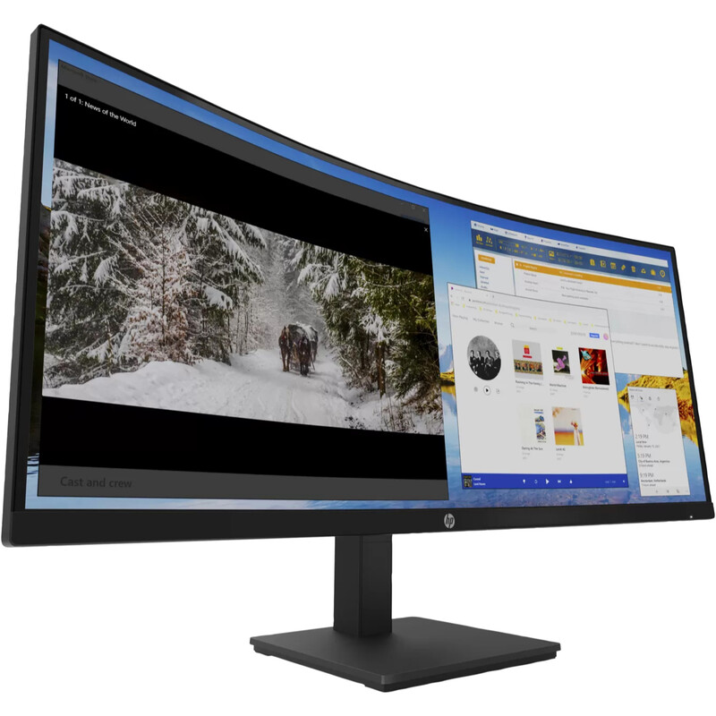 Монітор 34" HP P34hc G4 (21Y56AA) VA Curved Black 100Hz