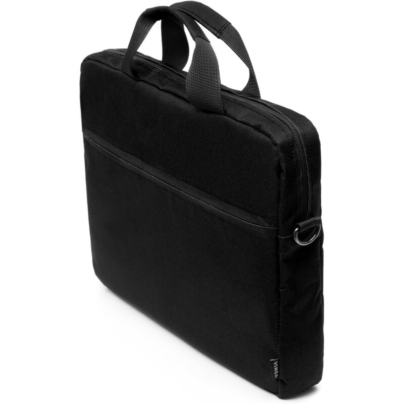 Сумка для ноутбука Vinga 14 Black, white print (NB1402UWBK)