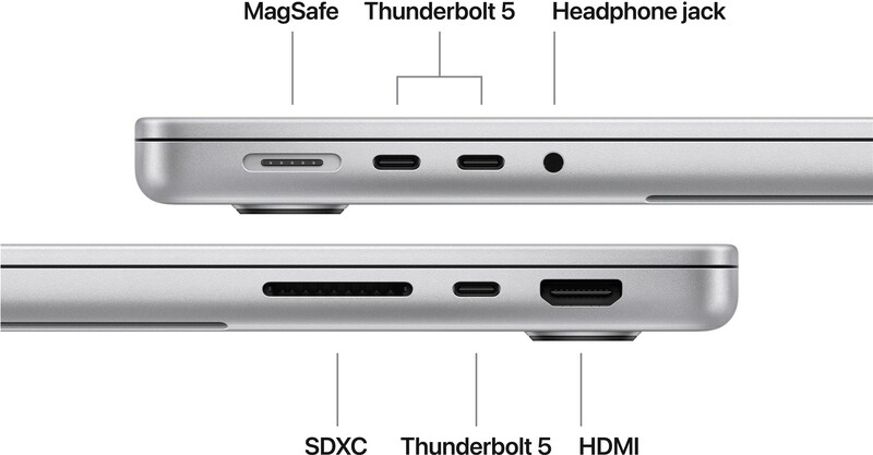 Ноутбук Apple MacBook Pro 14" M5 Pro 48/1TB 2026 (Z1MH001T6) Silver