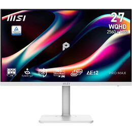 Монитор 27" MSI Pro Max 271QPHW E14 IPS White 144Hz