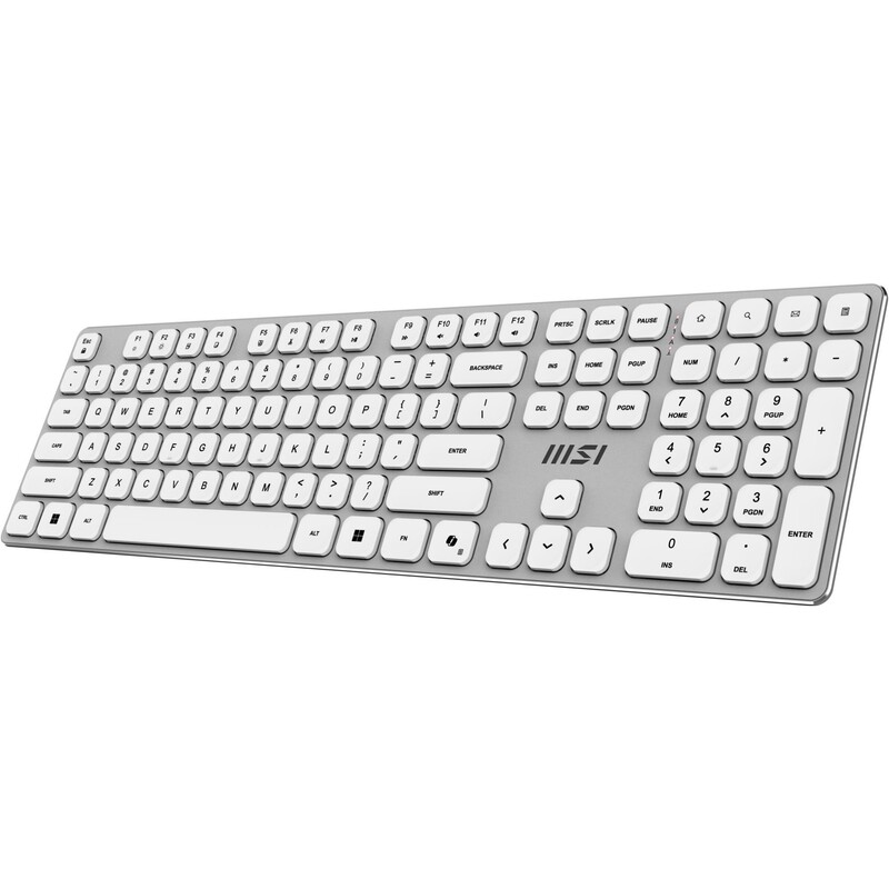 Комплект (клавиатура, мышь) MSI Forge K210 W Combo UA White