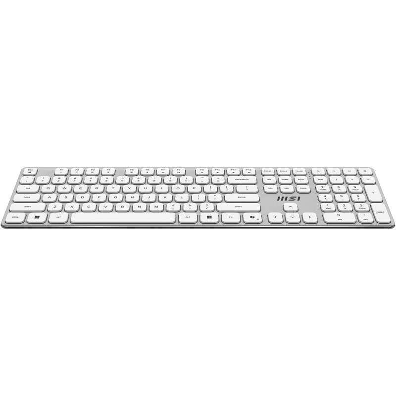 Комплект (клавиатура, мышь) MSI Forge K210 W Combo UA White