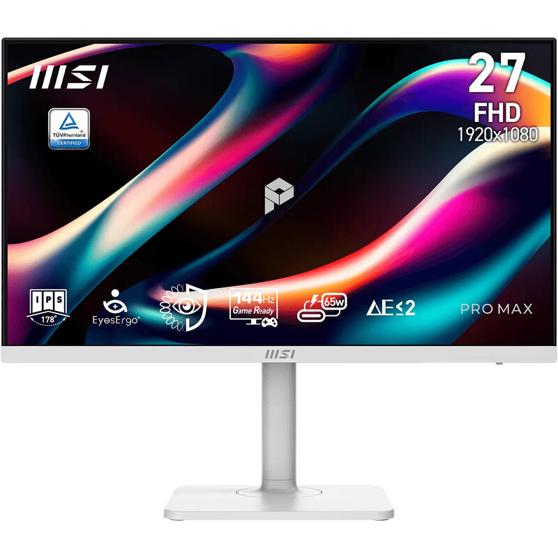 Монитор 27" MSI Pro Max 271PHW E14 IPS White 144Hz