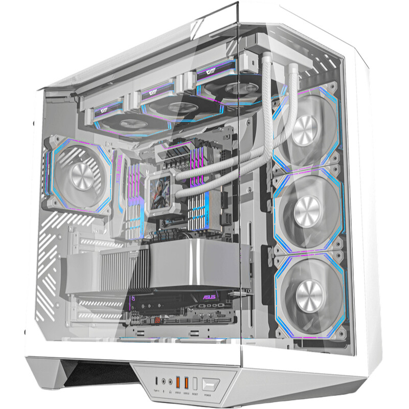 Корпус DarkFlash DY470 White без БЖ