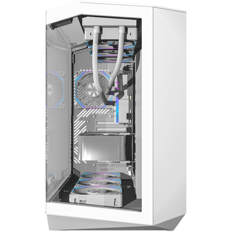 Корпус DarkFlash DY470 White без БЖ