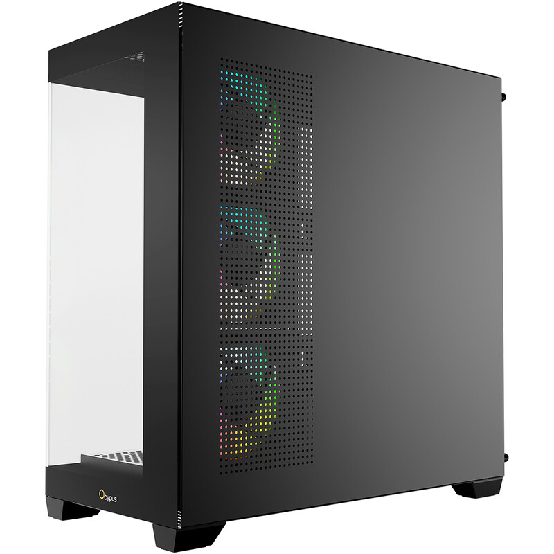 Корпус Ocypus Gamma C72 ARGB Black без БЖ (GAMMA-C72-BKD400XX-GL)