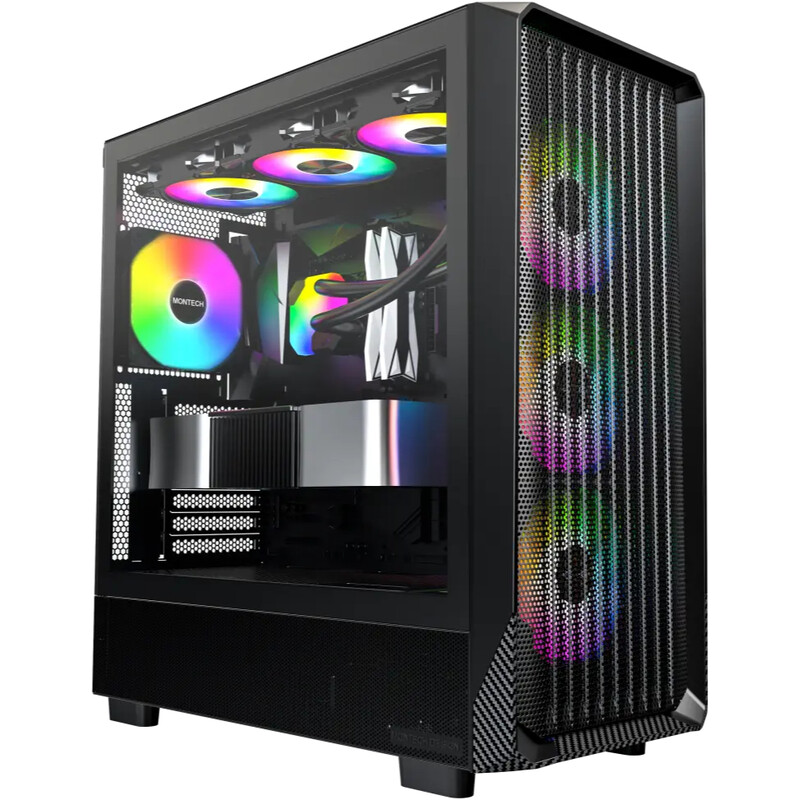 Корпус Montech X5 Black без БЖ