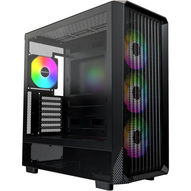Корпус Montech X5 Black без БЖ