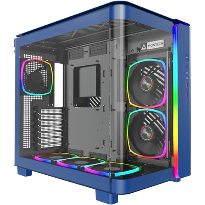Корпус Montech King 95 Pro Prussian Blue без БЖ