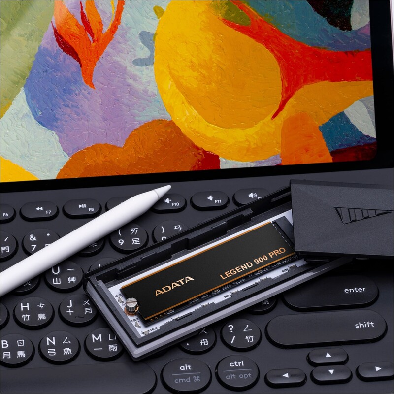 Накопитель SSD 1TB A-Data Legend 900 PRO M.2 2280 PCIe 4.0 x4 3D NAND TLC (SLEG-900P-1TCS)