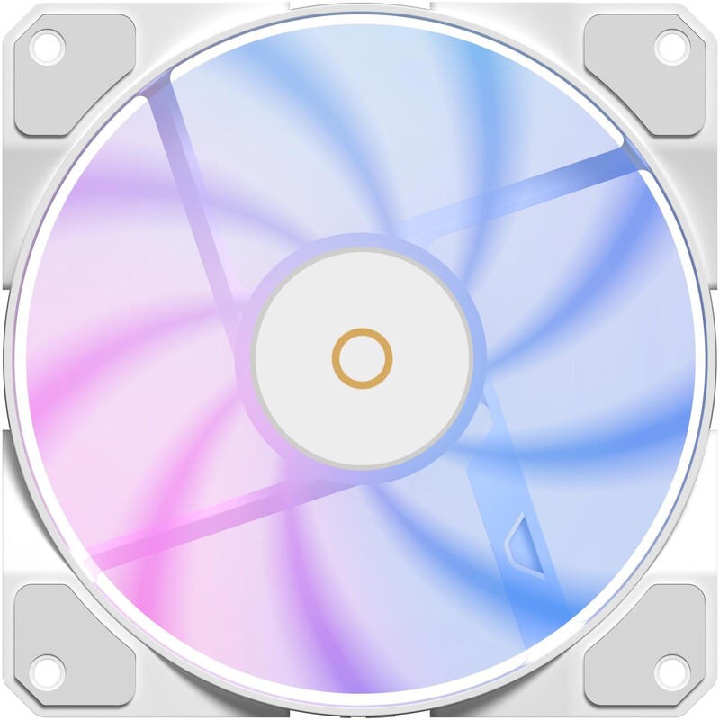 Вентилятор Ocypus Beta F12 Reverse Blade A-RGB White (BETA-F12-WH1AM01X-GL)