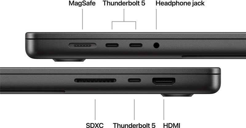 Ноутбук Apple MacBook Pro 16" M5 Pro 48/1TB 2026 (MGEC4UA/A) Space Black