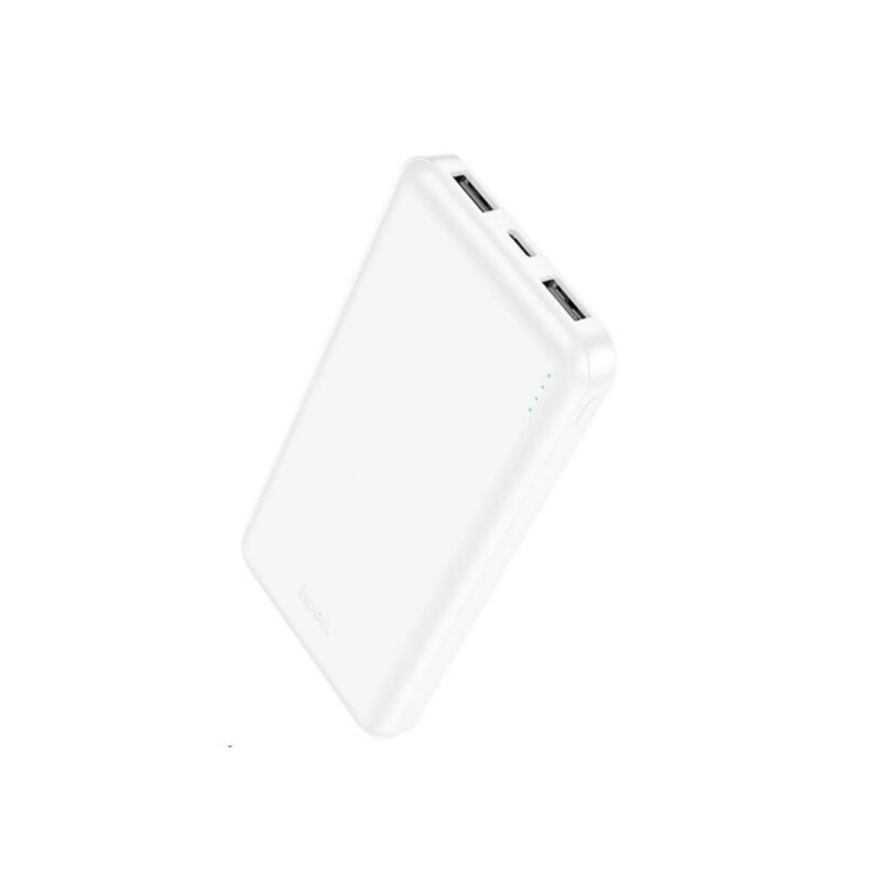 Універсальна мобільна батарея Hoco J100 10000mAh, 10W White (6931474783578)