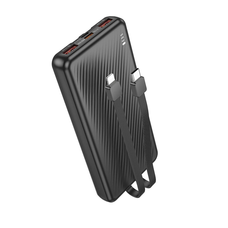 Универсальная мобильная батарея Borofone BJ57 Graceful 10000mAh, 22.5W Black (6941991111846)