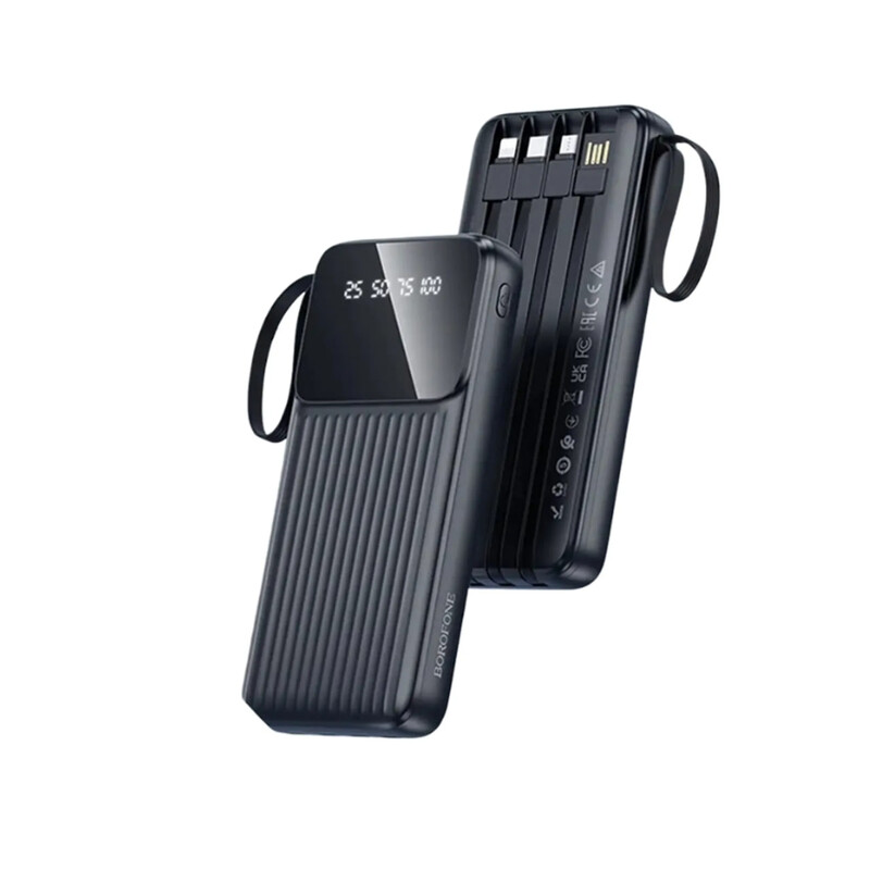 Универсальная мобильная батарея Borofone BJ76 Smart 10000mAh, 10W Black (6941991120046)
