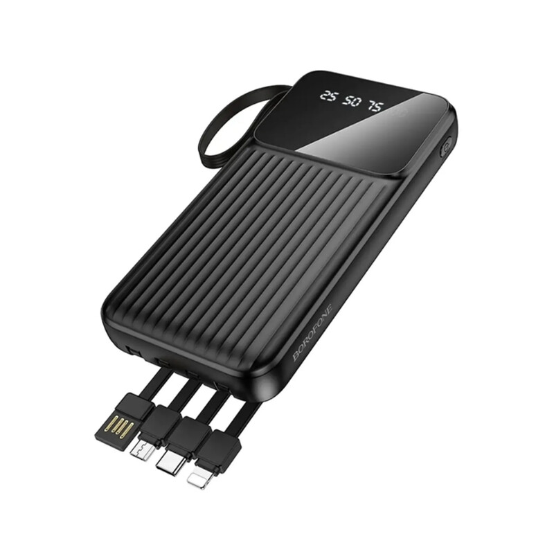 Универсальная мобильная батарея Borofone BJ76 Smart 10000mAh, 10W Black (6941991120046)