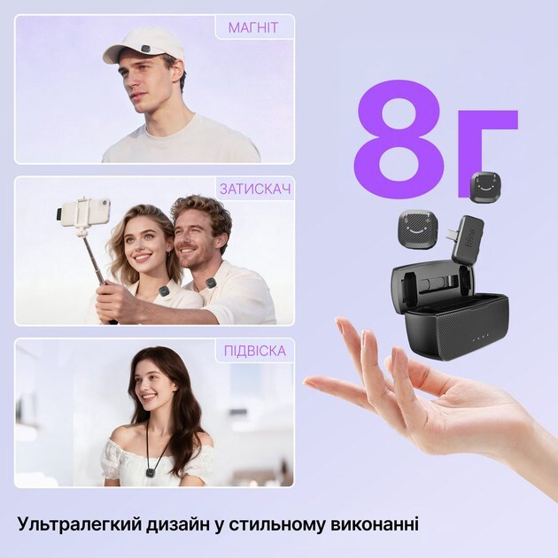 Мікрофон Fifine M12 Black