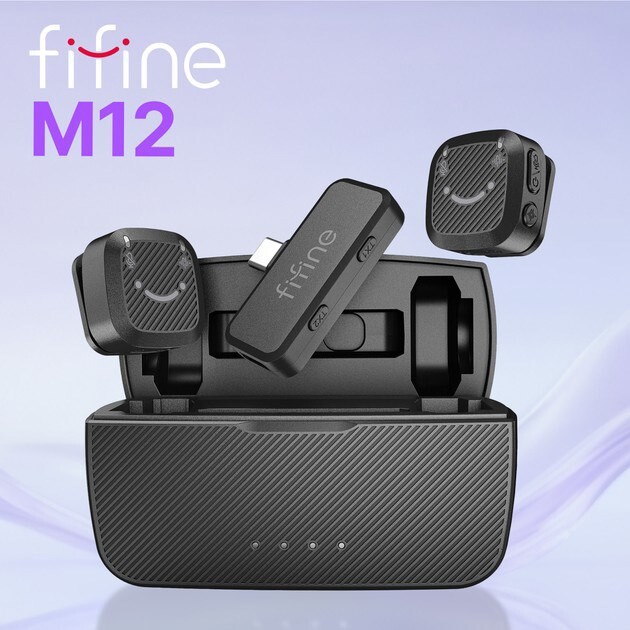 Мікрофон Fifine M12 Black