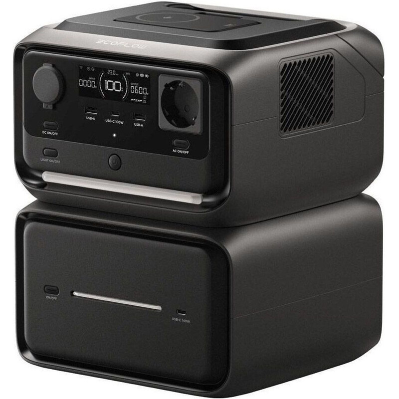 Зарядная станция EcoFlow RIVER 3 Max Plus Wireless (EFRIVER3MP-Wireless-EU-CBOX)