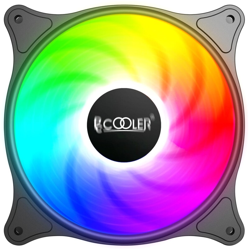 Вентилятор PCCooler FX-120-3 FRGB Black